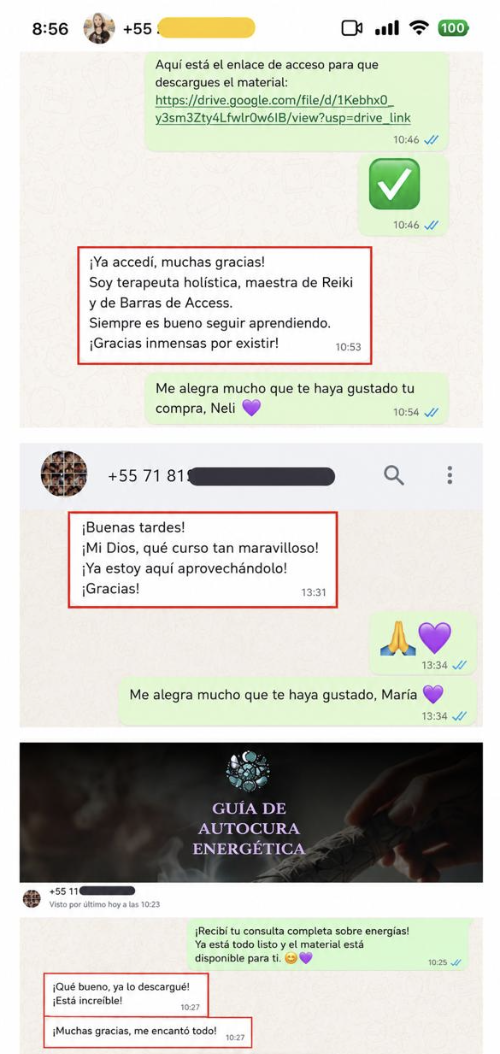 Testimonio de WhatsApp 2