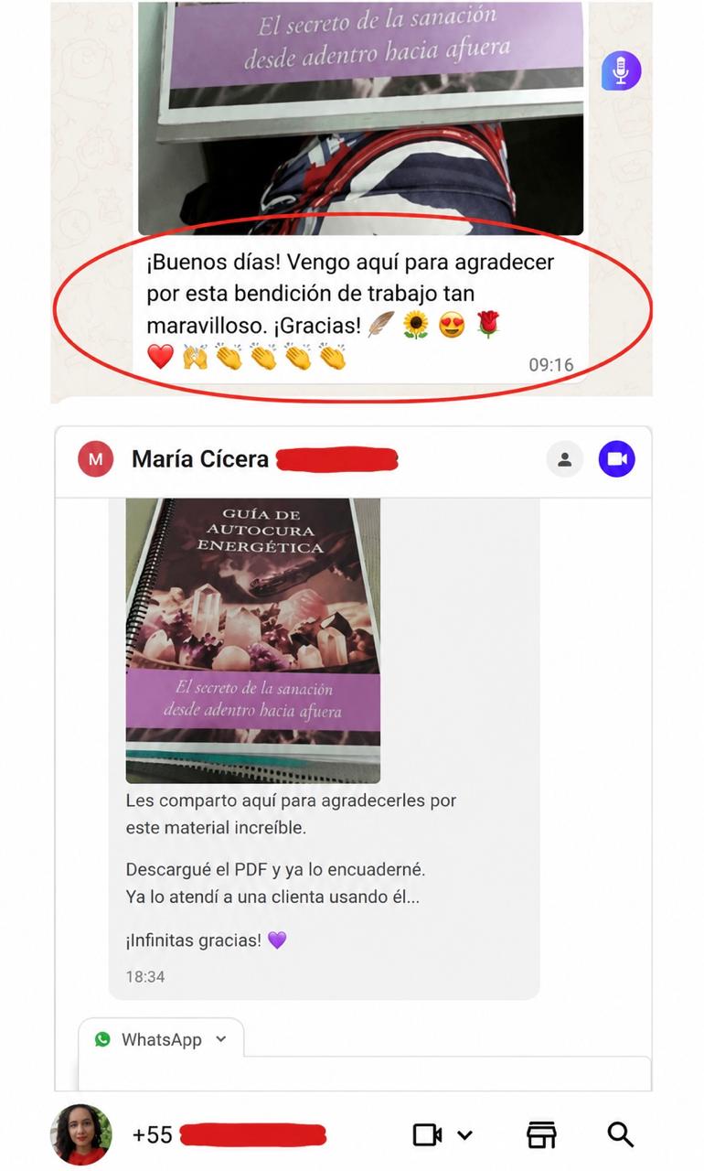 Testimonio de WhatsApp 5